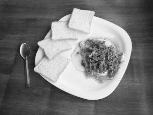 Egg Masala Half Fry ( 2 Pcs )
