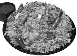 Veg Chilli Garlic Fried Rice