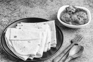 Chicken Liver Curry With 5 Rumali Roti