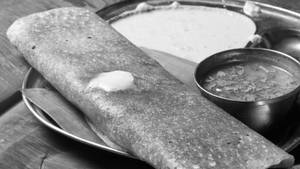 Paper Onion Masala Dosa