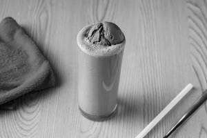 Chocolate Milkshake With Icecream