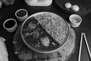 Veg Manchurian Noodles