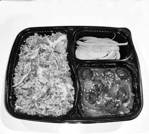 Fried Rice + Veg Manchurian