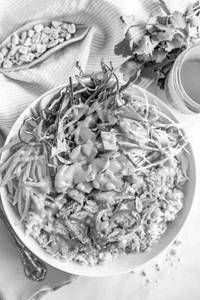 Chicken In Cabbage Bowl