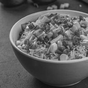 Chilli Garlic Rice Veg [Serves 1- 2]