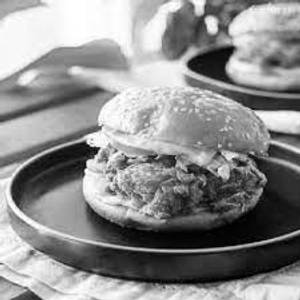 Chilli cheese zinger burger