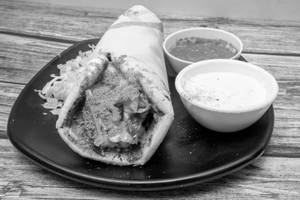 Kuboos Chilli Chicken Shawarma