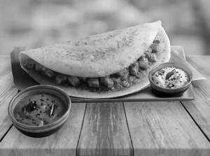 Butter Paneer Dosa