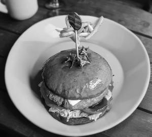 Barbeque Vegetable Burger