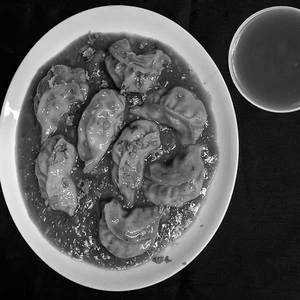 Chicken jhol momo