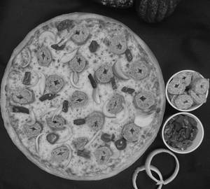 Chicago Spicy Kebab Pizza 