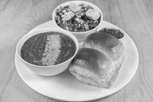 Double Butter Pav Bhaji