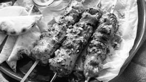 Mushroom Sholay Kabab