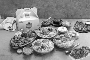 Barbeque in a Box (Mutton Biryani Overload)