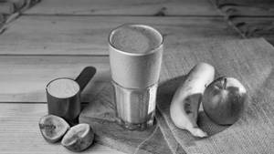 After Work Out  Protien Juice With Banana