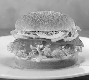 Tandoori zinger burger