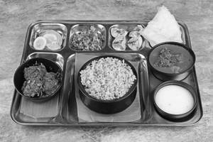 Chicken thali