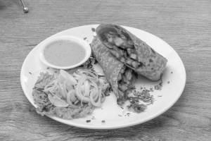 Veg Keema Roll