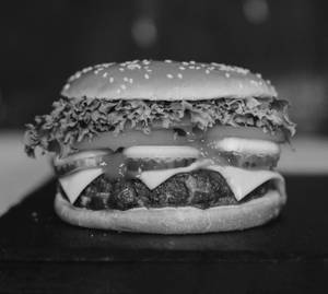 Aloo Tikki Cheese Burger