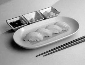 Sake Salmon Nigiri.