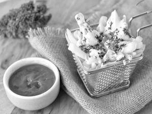 Tahina Fries Large