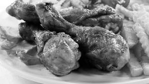 Chicken leg fry 1 pc