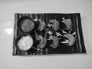 Chicken Cheese Fried Momos