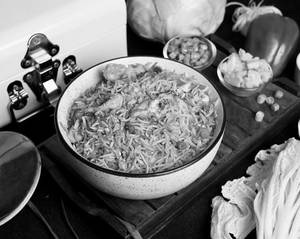 Chilli Garlic Chicken Fried Rice