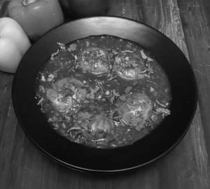 Veg Manchurian Momos (gravy)