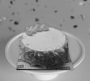 White Forest Cake 1/2kg Eggless