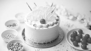White Forest Cake