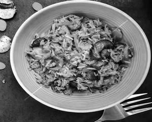 Schezwan Mushroom Fried Rice