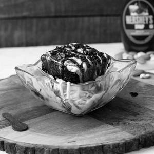 Brownie With Icecream Sundae