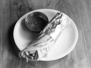 Mix veg kathi roll