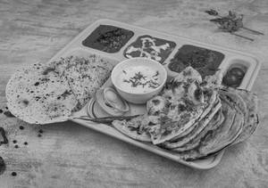Punjabi Tadka Thali [Food Not Customised]