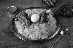 Special Mutton Biryani With Raita
