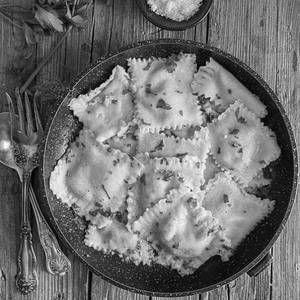 Ravioli With Butter And Sage