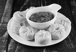 Veg Steam Momo (6 Pcs)