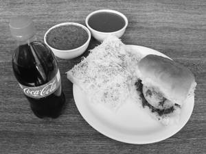 Bombay Vadapav With Cheese Slice And Coke [250 Ml]