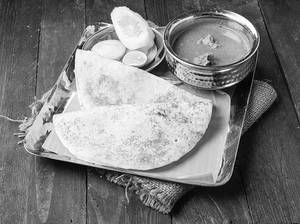 Dosa With Mutton Curry