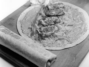 Pesto Cottage Cheese Wrap