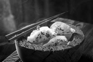 Chicken & Cheese Steamed Momos