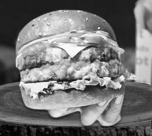 King Chicken Double Patty Burger