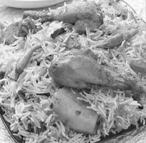 Dum Chicken Biryani ...(wb)