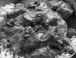 Parsi Chicken Dhansak With Rice 