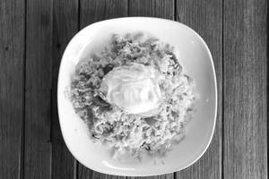 Schezwan Egg Fried Rice