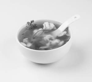 Prawns Chilli Coriander Soup