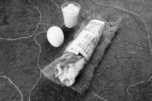 Double egg malai roll                                                            