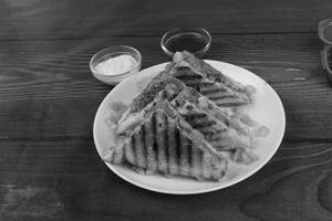 Corn And Cheese Sandwich