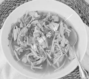 Chicken noodles soup